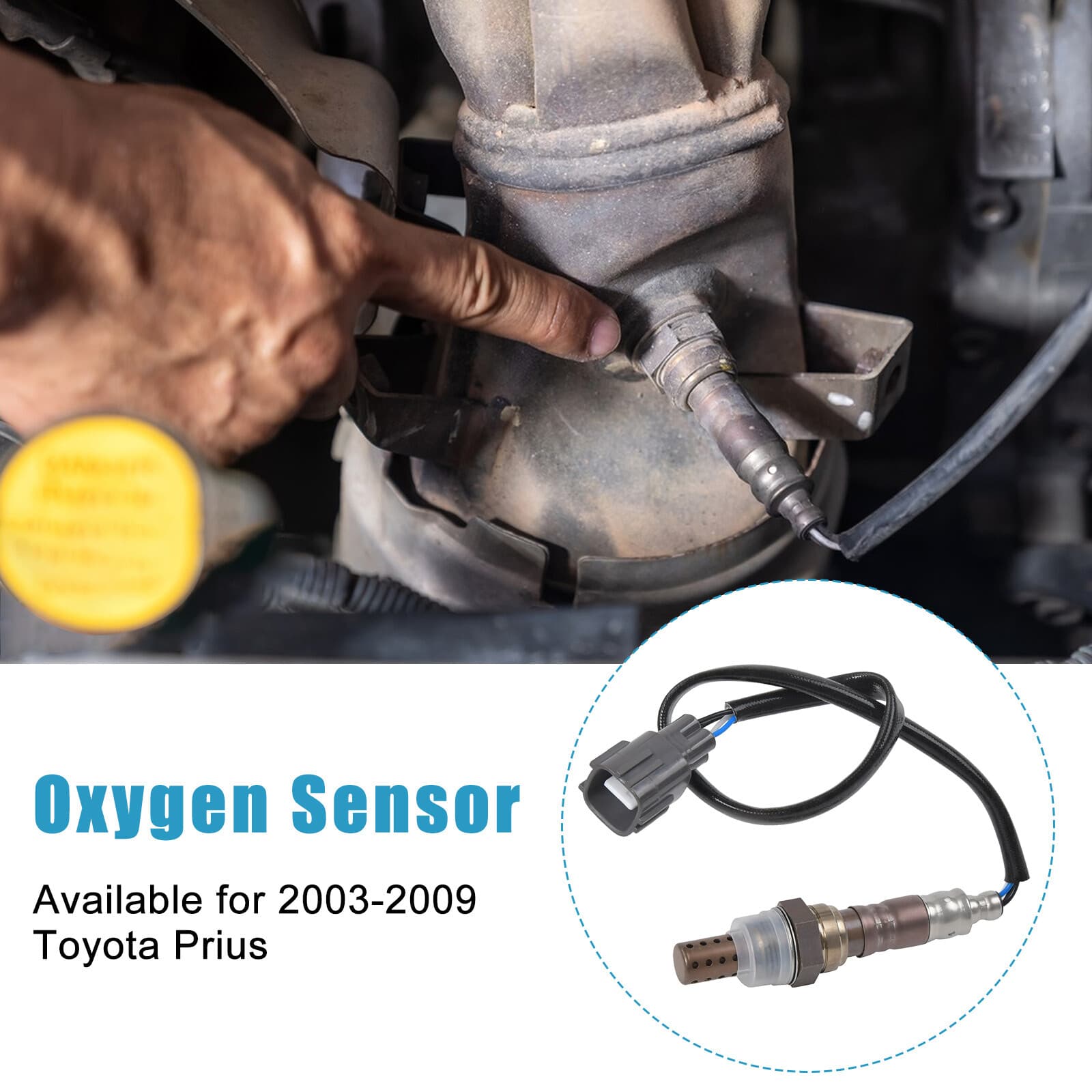2X Oxygen Sensor Downstream O2 Sensor Replacement for Toyota Camry 5