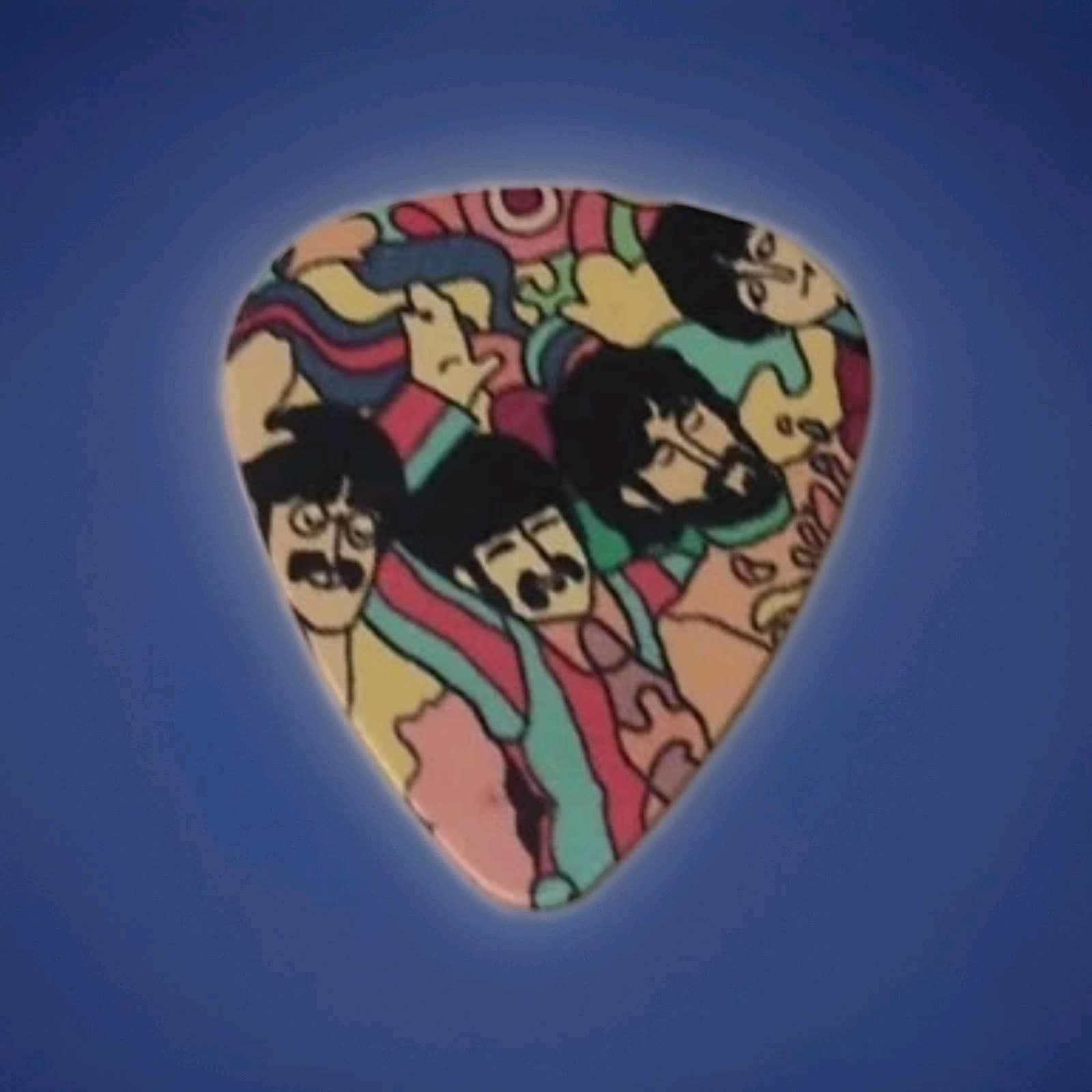 The Beatles Guitar Pick Collectible Guitar Pick, Paul McCartney John Lennon  3