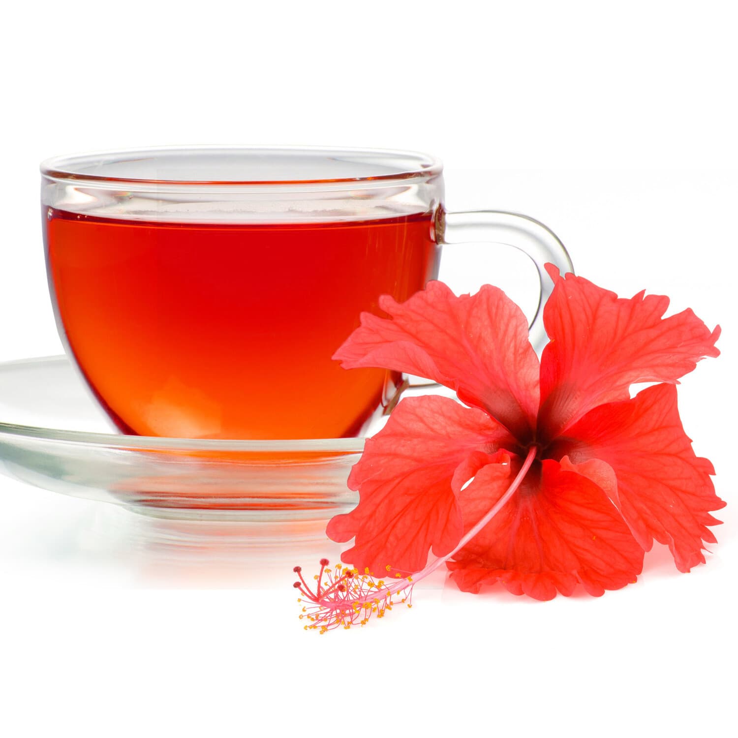 Hibiscus Tea Bags 3-Pack (90 Bags) All-Natural Caffeine-Free Hibiscus Flower Tea 5