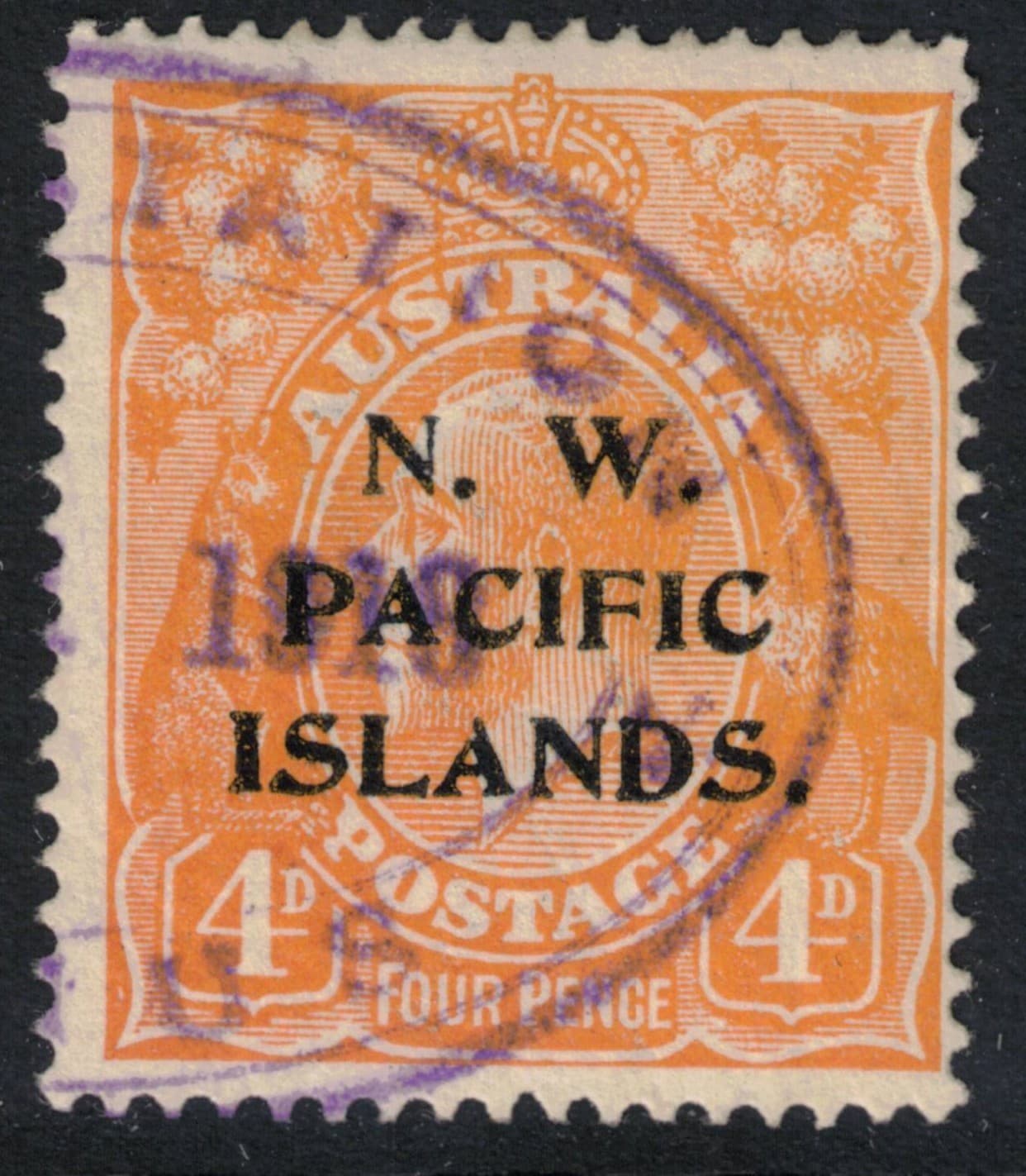 1915 Northwest Pacific Islands Scott 16 Used