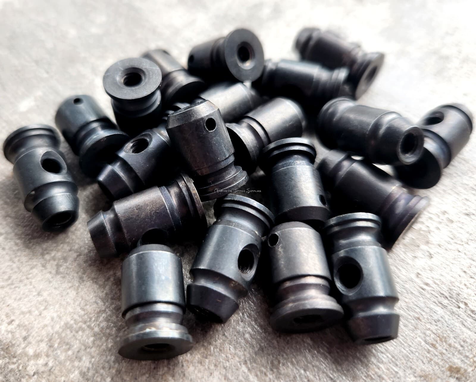 10 Tattoo Machine Black Binding Post Sets 8-32 American Thread Professional Part