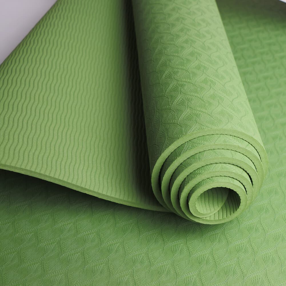 Exercise Yoga Mat Non Slip at 72" x 24" x 6mm thickness with Carrying Strap 3