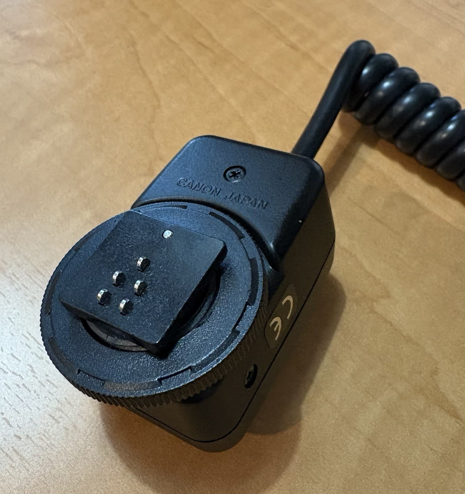 CANON OFF-CAMERA SHOE CORD 2 for EOS Film cameras with any Canon A-TTL Speedlite 5