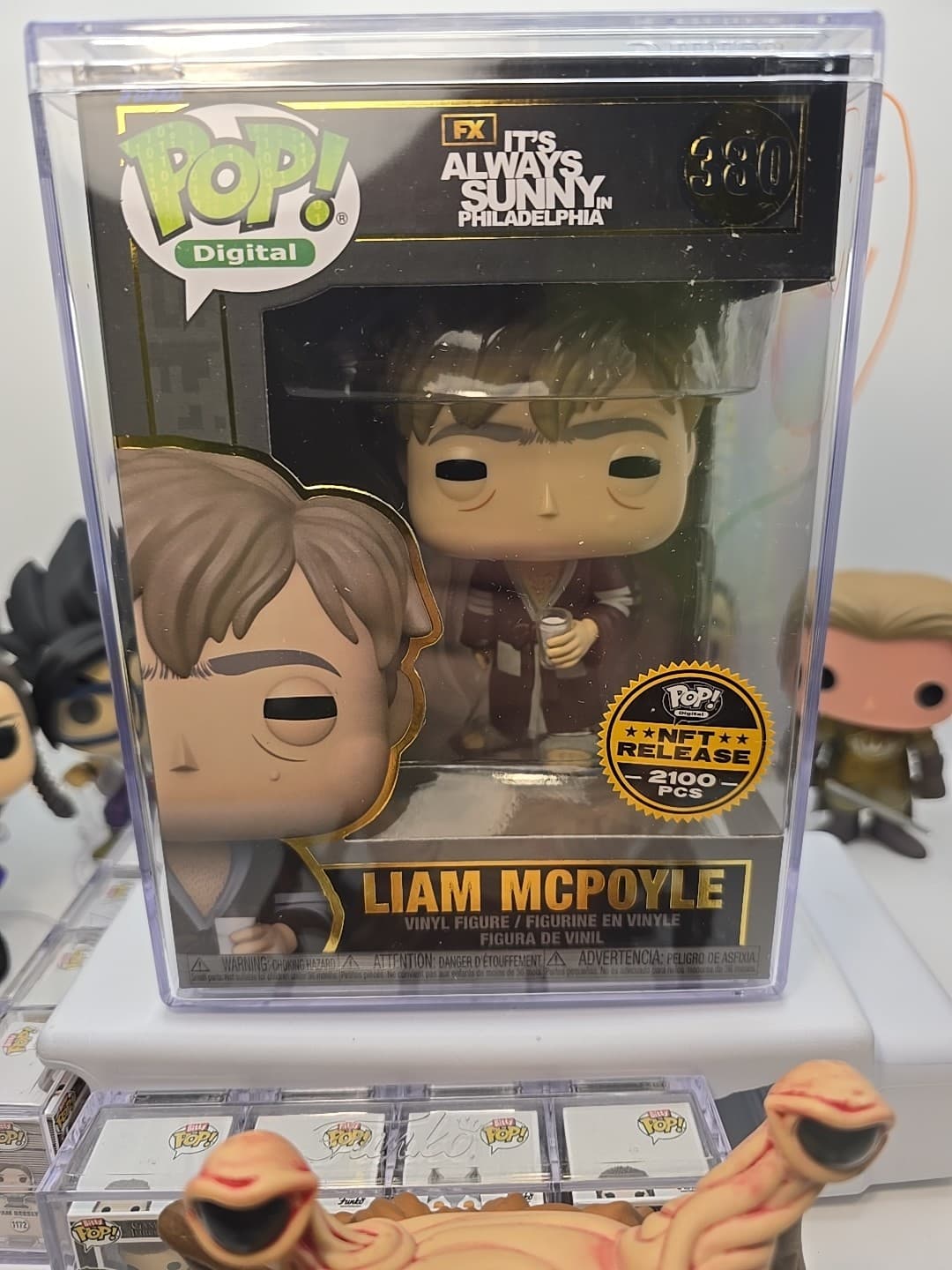 FUNKO POP! DIGITAL NFT ITS ALWAYS SUNNY IN PHILADELPHIA #380 LIAM MCPOYLE...
