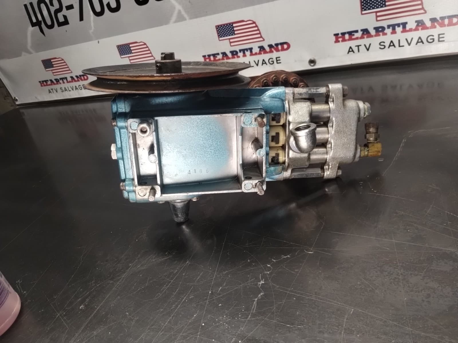 Cat Pumps Model 430 Triplex Water Pump 5 GPM 1000 PSI 0.65" Shaft Driven. R10 4