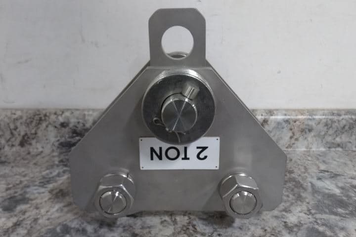 David Round SSPT-2 4,000 Lb Maximum Load Capacity Push Trolley 3