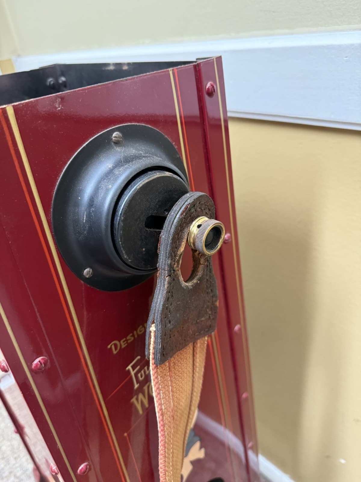 Fully Restored Antique Exercise Machine Tower Mfg Boston Butt Buster Exerciser  5