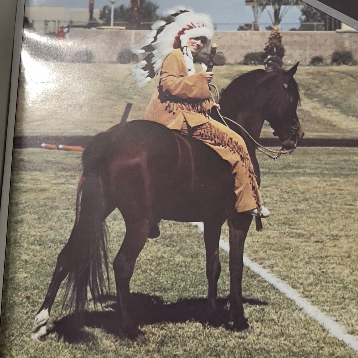 Vintage Native American Feather Headdress Plains Indian Style Cahuilla Tribe 2