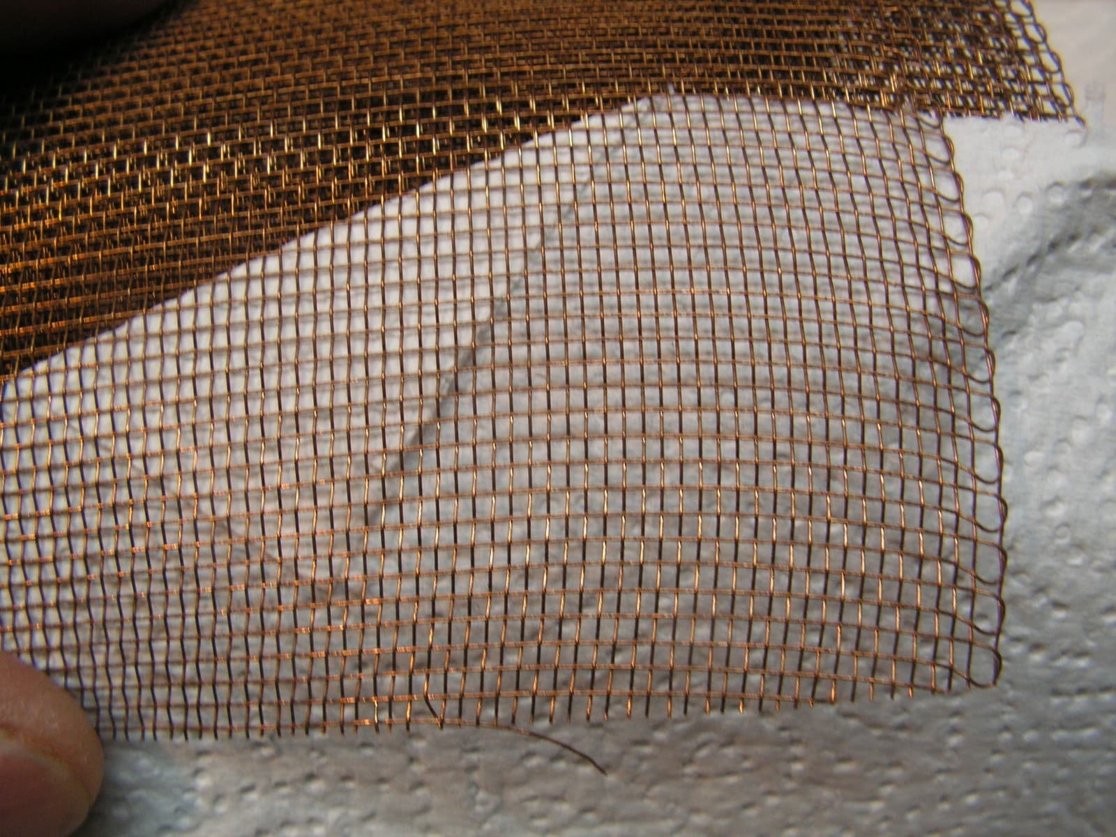 Mesh Brass Woven Wire Mesh/Screen 6-foot 3 inches x 28 inches Wide 14 x 16 Mesh 5