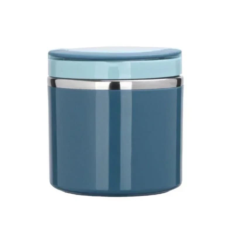 630ml Food Thermal Jar Insulated Soup Cup Thermos Containers Stainless blue 6