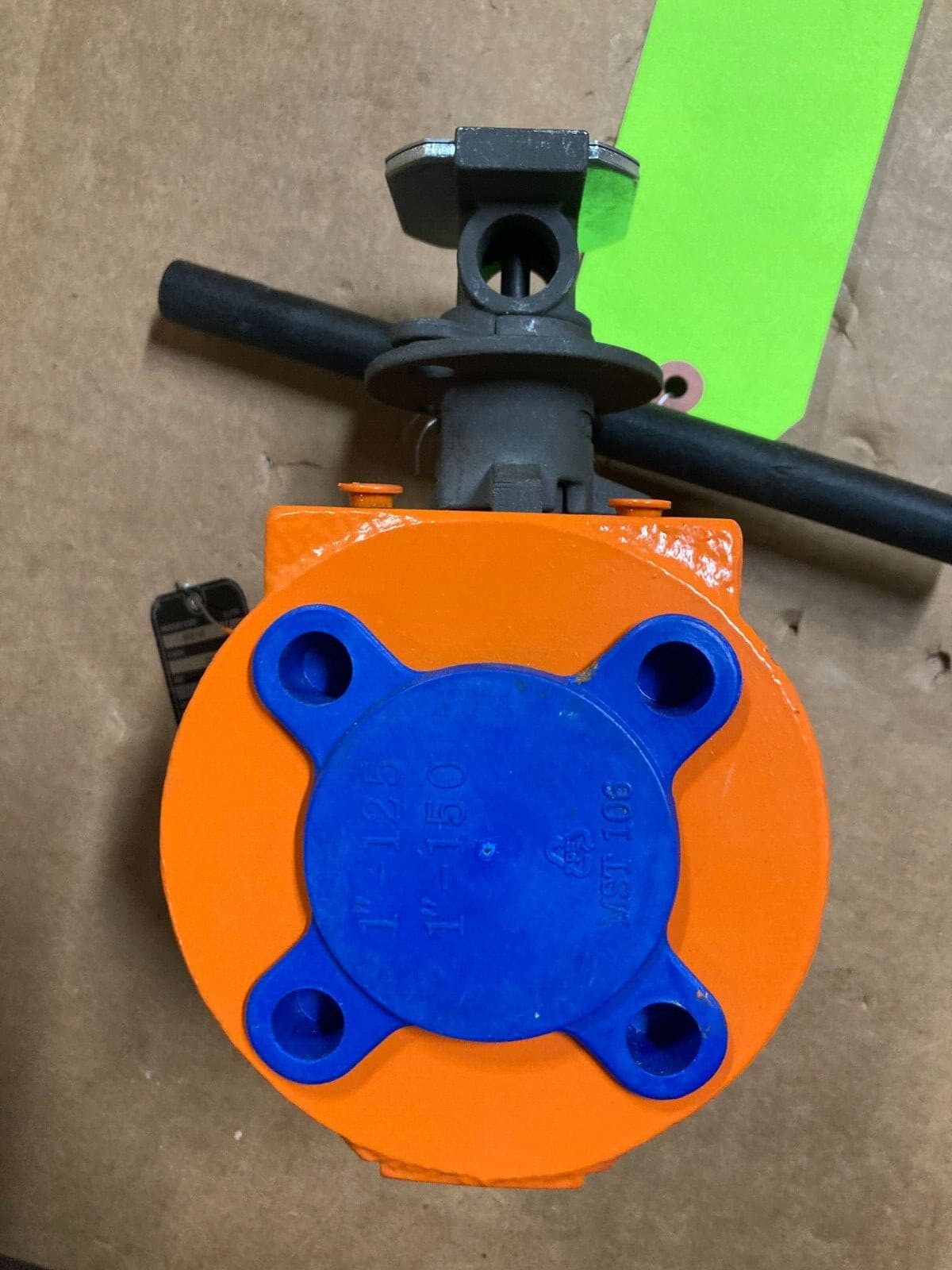 Xomox 9RB708 1" Class 150 Body DI/PFA Seat/Liner PFA Max Temp 400F 204C 4