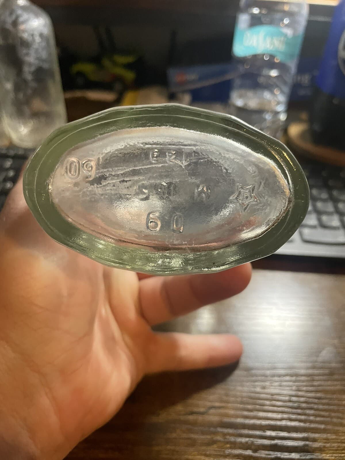 Vintage Smirnoff Double Headed Eagle Bottle 6