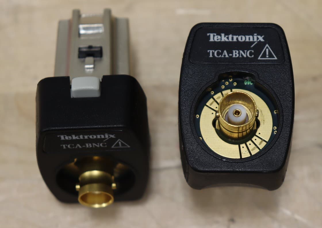 Tektronix TCA-BNC TekConnect Adapter 50-Ohm BNC, Qty Available GOOD