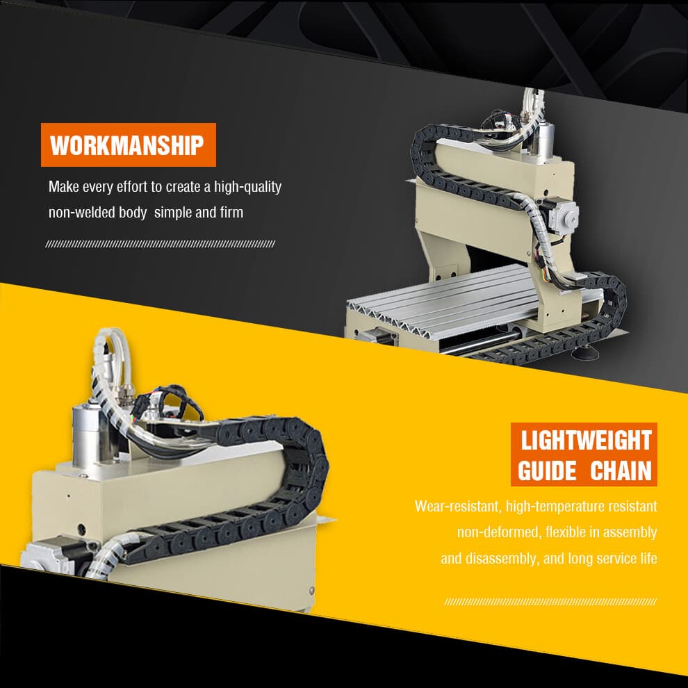 6040 4 Axis CNC Router Metal Engraving Machine Drilling Milling Machine 1.5KW 5