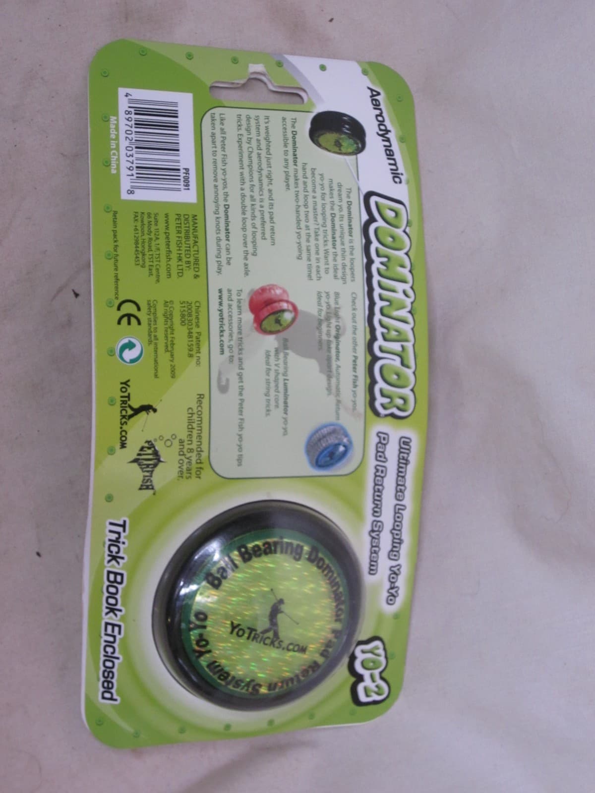 PETERFISH Aerodynamic DOMiNATOR Ultimate Looping Yo-Yo YO-2 yoyo yo yo 2