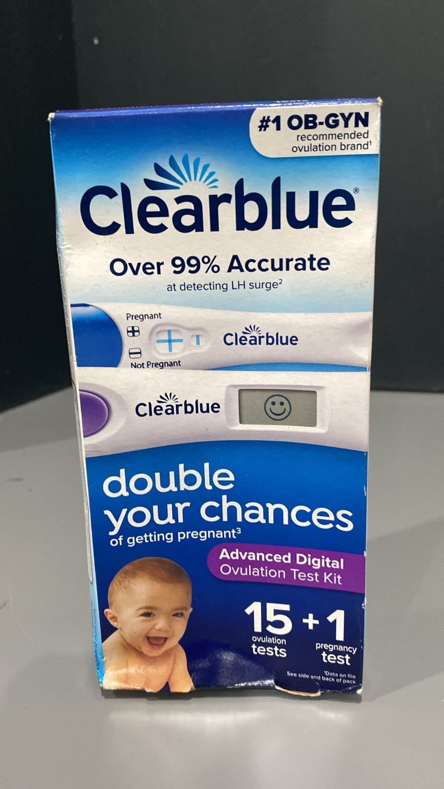 Clearblue Advanced Digital Ovulation Test Kit, 15 EXP 05/2027 (O9)
