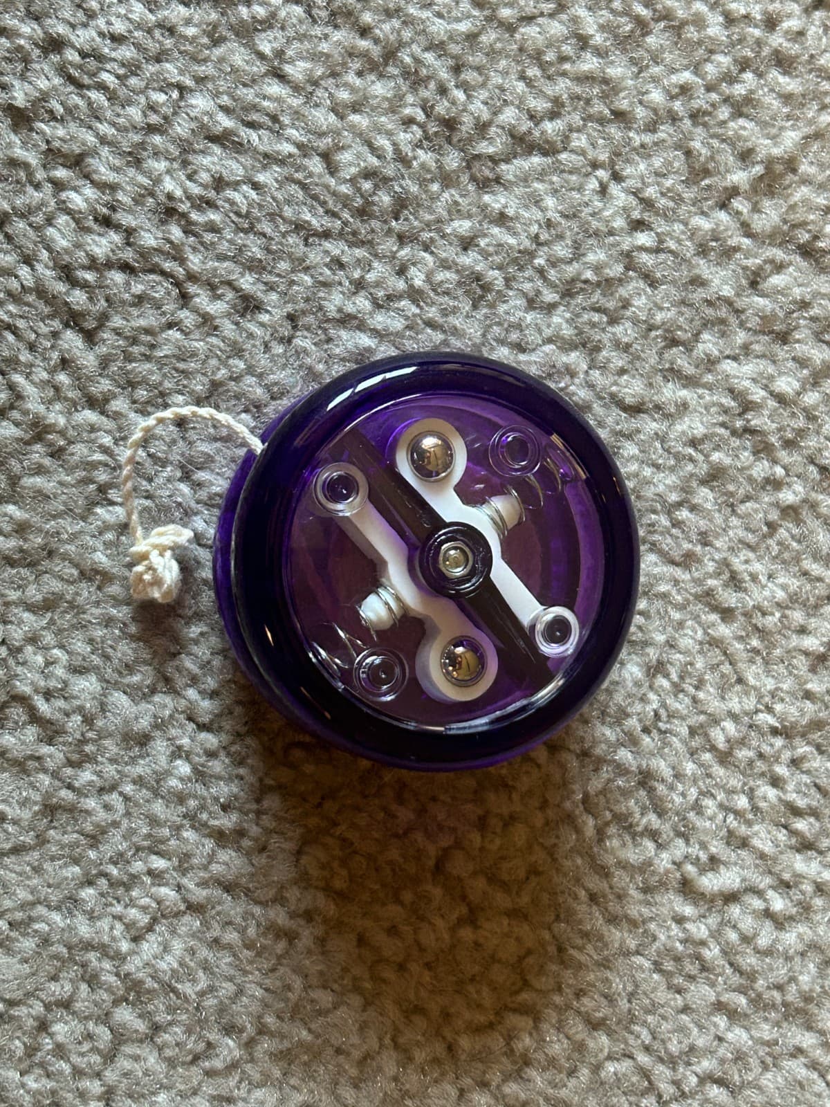 Bandai 1999 Vintage Yomega High Performance Purple Yoyo 2