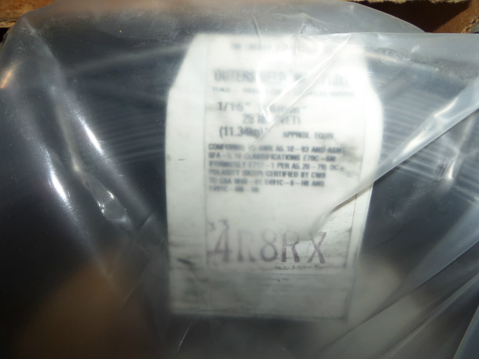 Lincoln Outershield MC-710XL Mig Wire 1/16" .0625, 25lbs  4