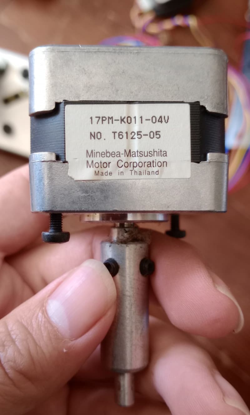 Colour Wash 250AT Minebea Matsushita stepper motors and spare gear assembly lot 2