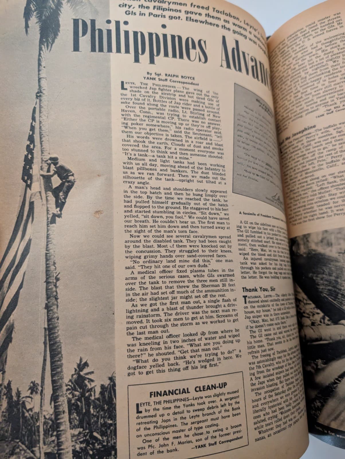 Yank The Army Weekly WWII 48 Issues Bound 9/22/44 To 8/17/45 6