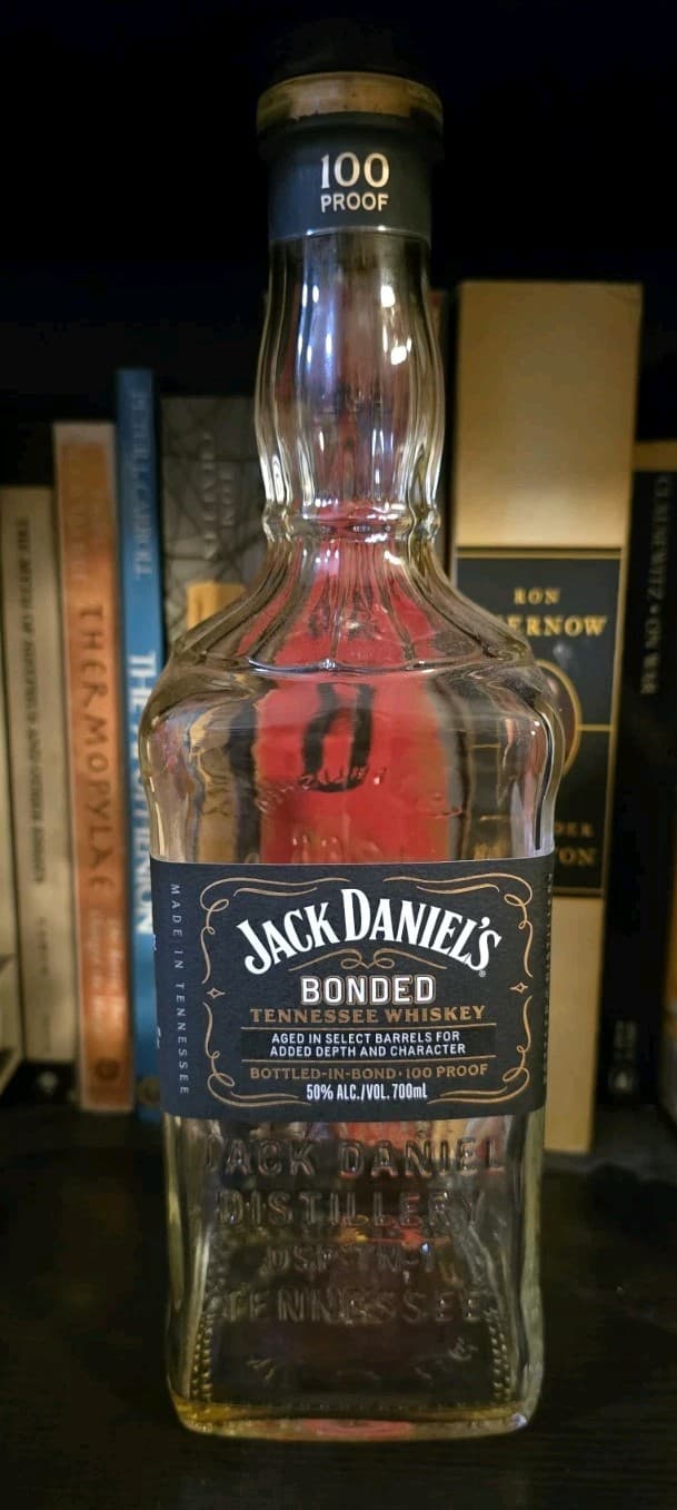 Empty Jack Daniels Bottled In Bond Bonded 700 ml Bottle Tennessee Whiskey