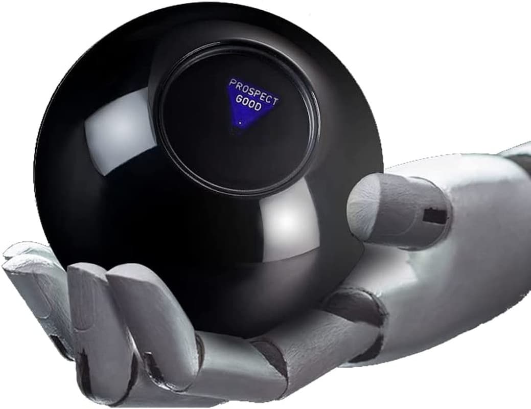 Magic Eight Ball Mystic 8 Ball Retro Edition Fortune Telling Ball with Float...