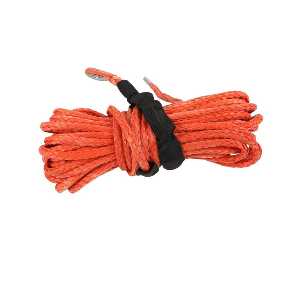 Synthetic Winch Rope Line Recovery Cable for ATV UTV w/ Sheath 5/16"x50' 12000LB