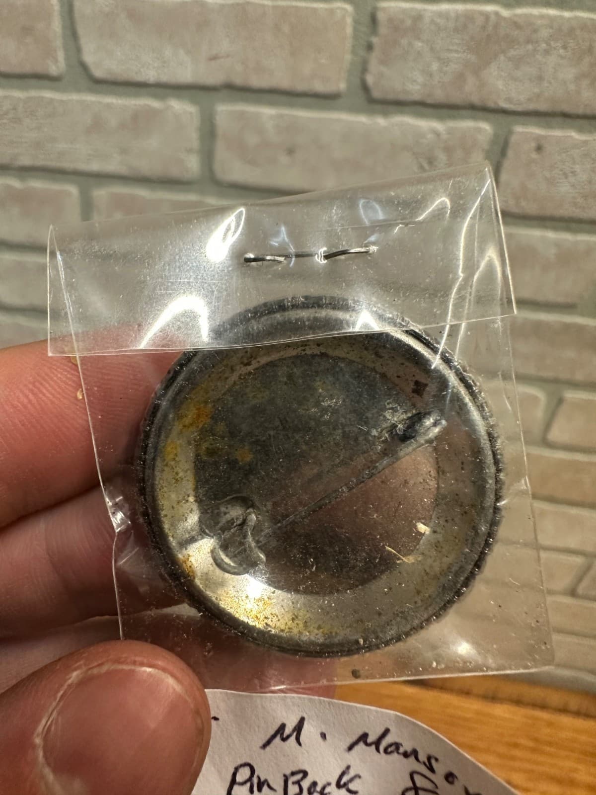 Vintage Marilyn Manson 1.5" pin Pinback Button 2