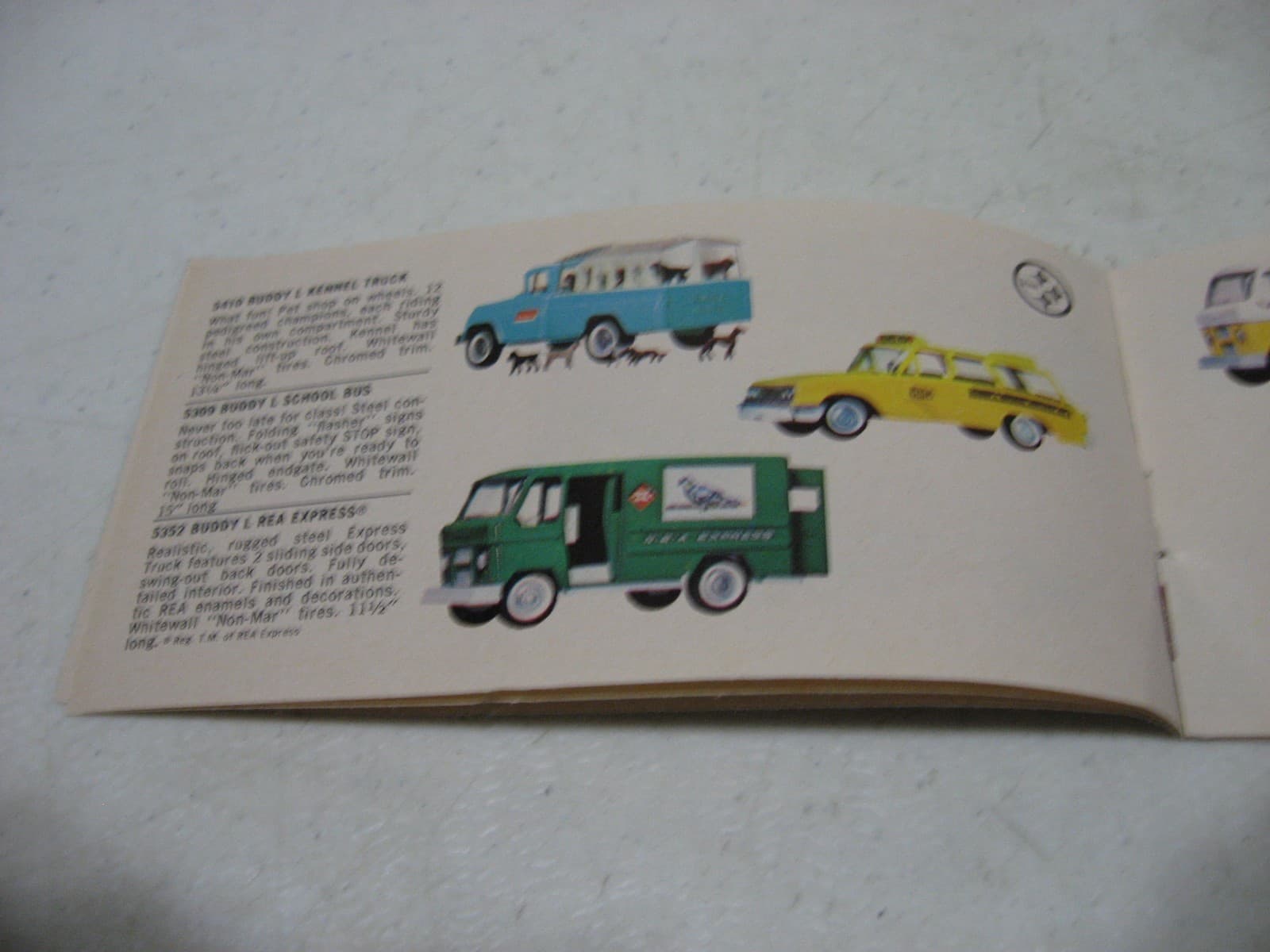 1965 Buddy L Pocket Catalog 5-3/8" by 2-7/8" Vintage Advertising 5
