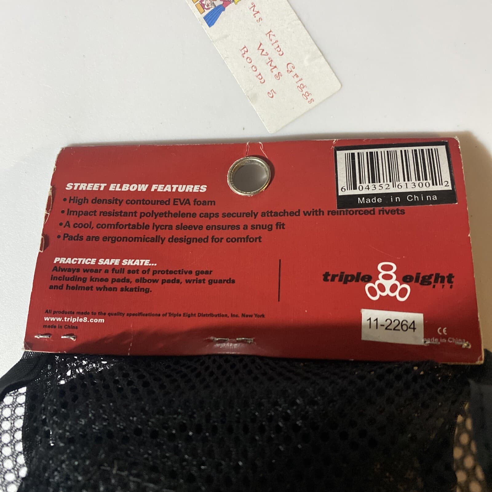 Triple Eight Street Elbow Pads XS Extra Small Skate Protective Gear Skateboard 4