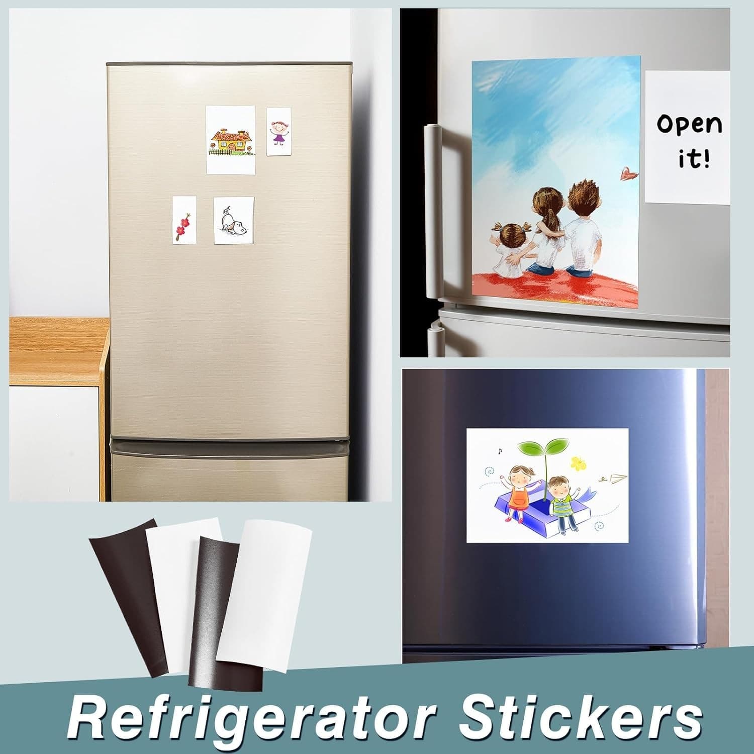 24 Inch X 10 Feet, 30 Mil Blank White Surface Magnet Sheets Magnetic Roll Printa 5