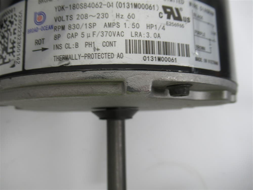 Goodman 0131M00061, 1/4 HP Condenser Fan Motor, 208-230 Volts, Blemished 5