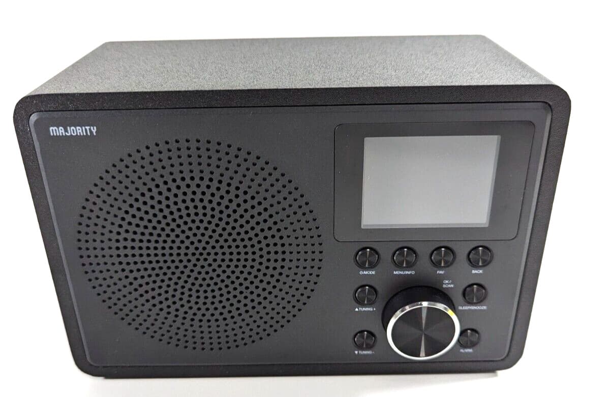 Majority Touro Internet Radio with WiFi and AM/FM  DSP Speaker Black 5