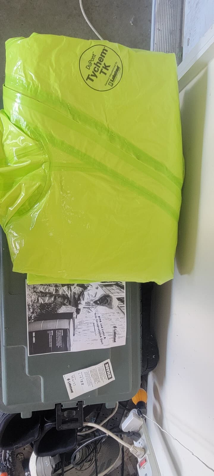 Lakeland Tk640 Fully Encapsulated Class A Chemical Suit Xl 4