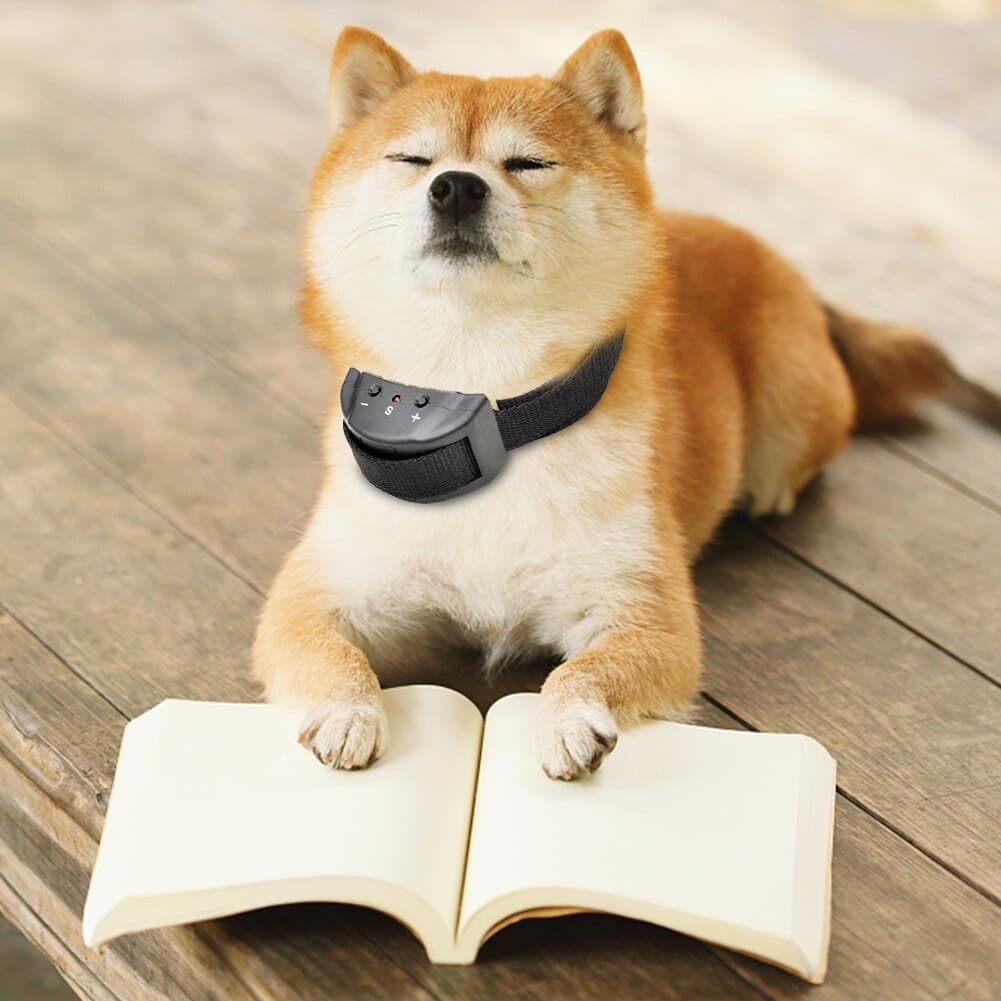 Automatic Anti Bark Barking Dog Shock Control Collar Device Large Medium Small 6