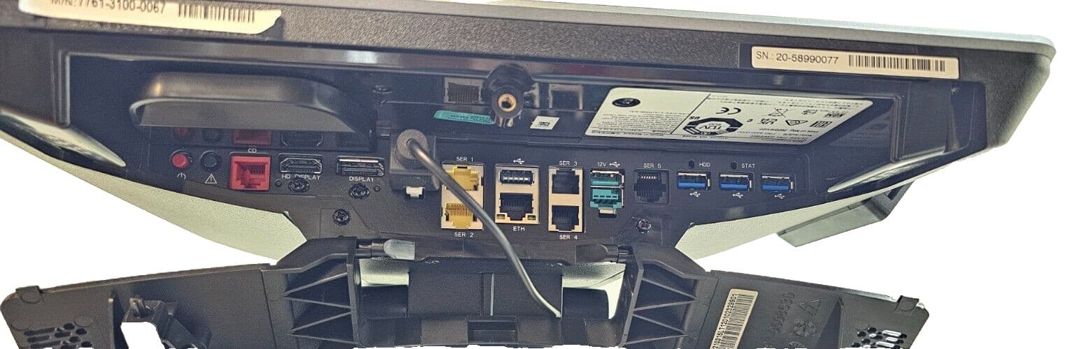 New NCR 7761 P1535 Touchscreen Terminal Display 1.6Ghz, 8GB RAM,120GB SSD, W7POS 4