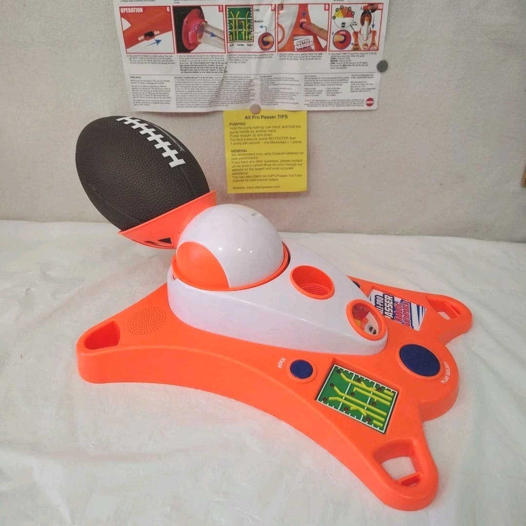 All Pro Passer Robotic Quarterback Tested Works Great Complete Incl Instructions 4