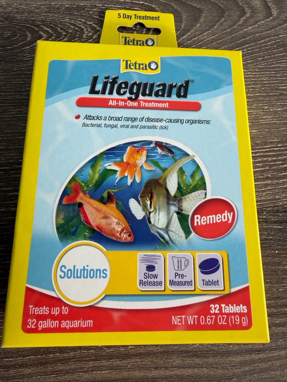 Tetra Lifeguard All-in-One-Treatment Tablet Fish Medication 32 tablets EXP 02/27