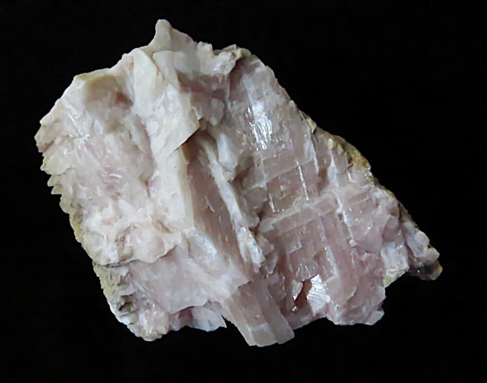 Apatite in  Fluorescent Pink Calcite- Eggansville, Canada 5