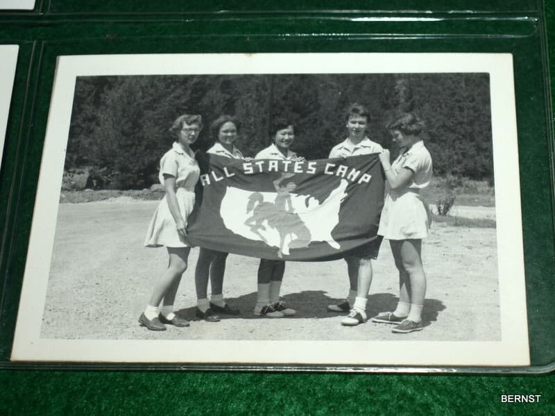 c. 1960'GIRL SCOUT PHOTO LOT - ALL STATES ENCAMPMENT 2