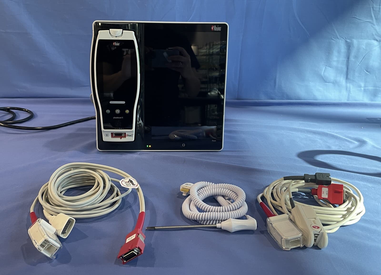 Masimo Root RDS7A Patient Monitor w/ Radical-7, ISA CO2 Module, Accessories 2