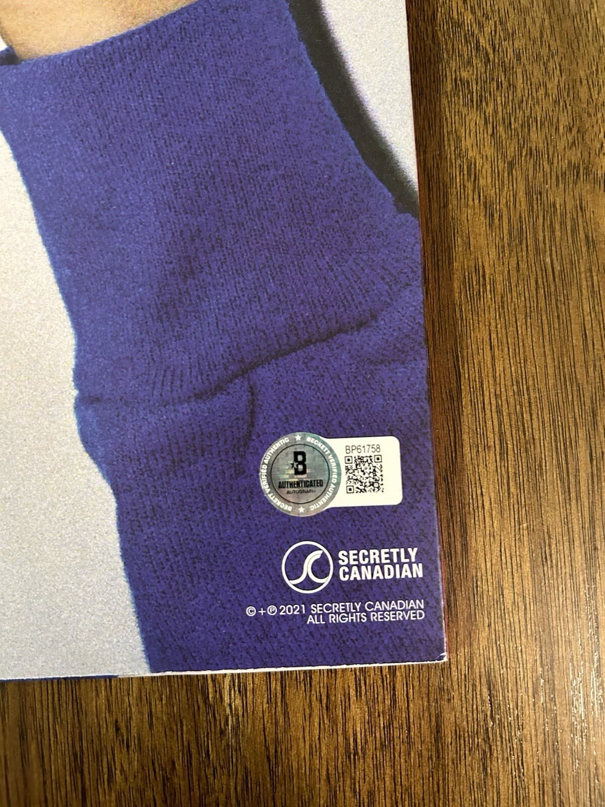 ‘Faye Webster’ Signed Autograph Vinyl Album ‘I Know I’m Funny Haha’ Beckett 3