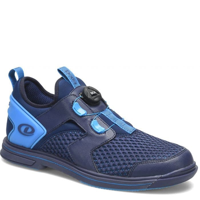 MENS DEXTER DEXLITE PRO BOA NAVY RIGHT HAND BOWLING SHOES - SIZE 9 1/2 BRAND NEW 2