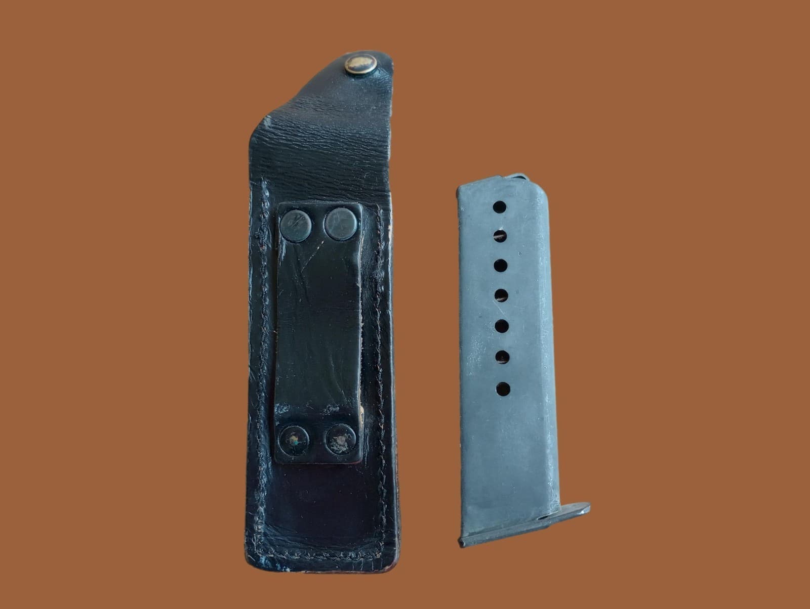 GERMAN WALTHER P38 P1 PISTOLS MAGAZINE FACTORY 8 ROUND MAG P38 CLIP DATED 3/62 6