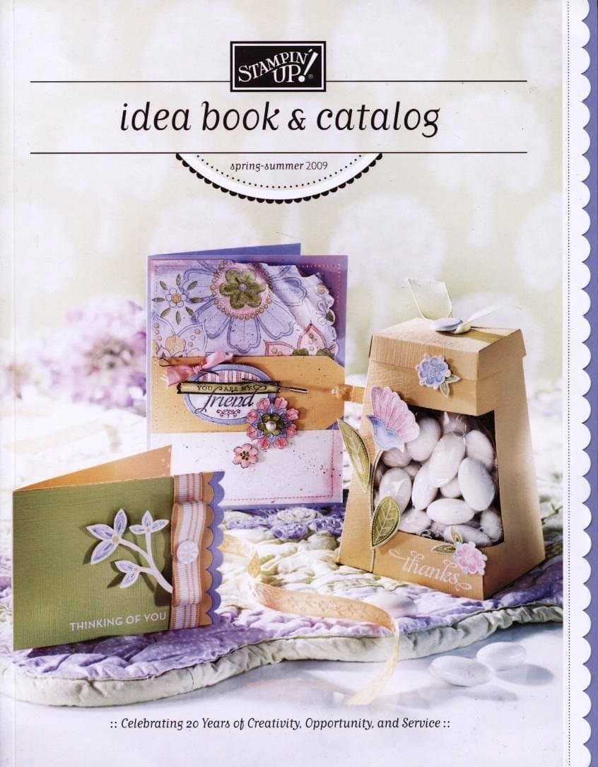 Stamping Emboss Idea Book Stampin' Up Catalog CHOICE Inspiration Rubber RETIRED