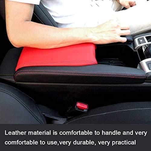 for Civic 10th Gen 2016-2020 Centre armrest Leather Cover Leather Decoratio 5