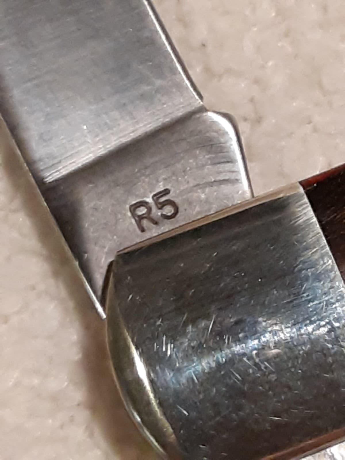 Remington USA R5-W Gentlemans Folding Knife W Box & Paper Unused 3