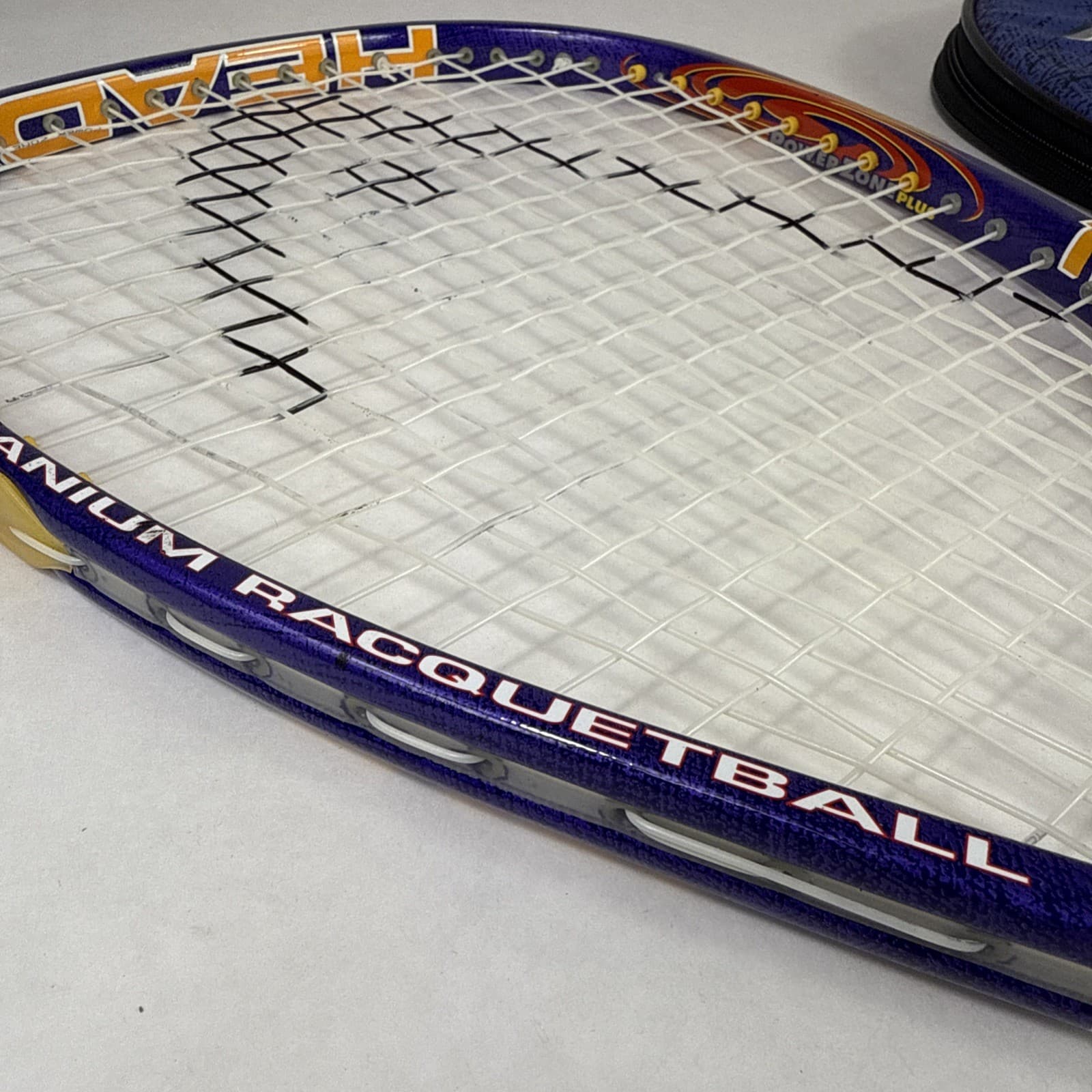 Head Titanium Racquetball Racquet Ti.170 PZ+ Power Zone Plus Anti-Torsion 3 5/8 6