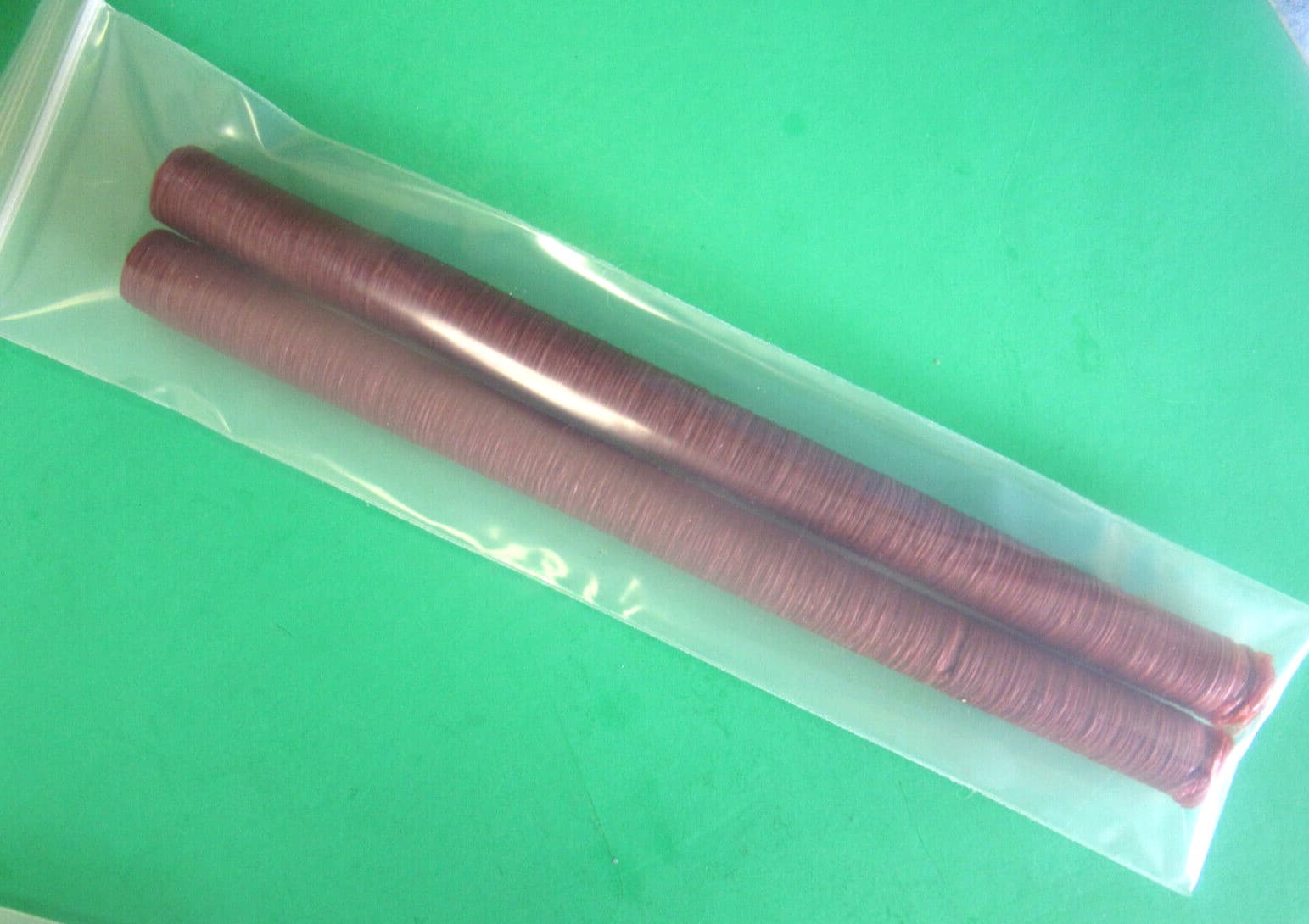 2-pack Slim 17 mm collagen snack stick casings for 18 lb of sausage.  Edible 2