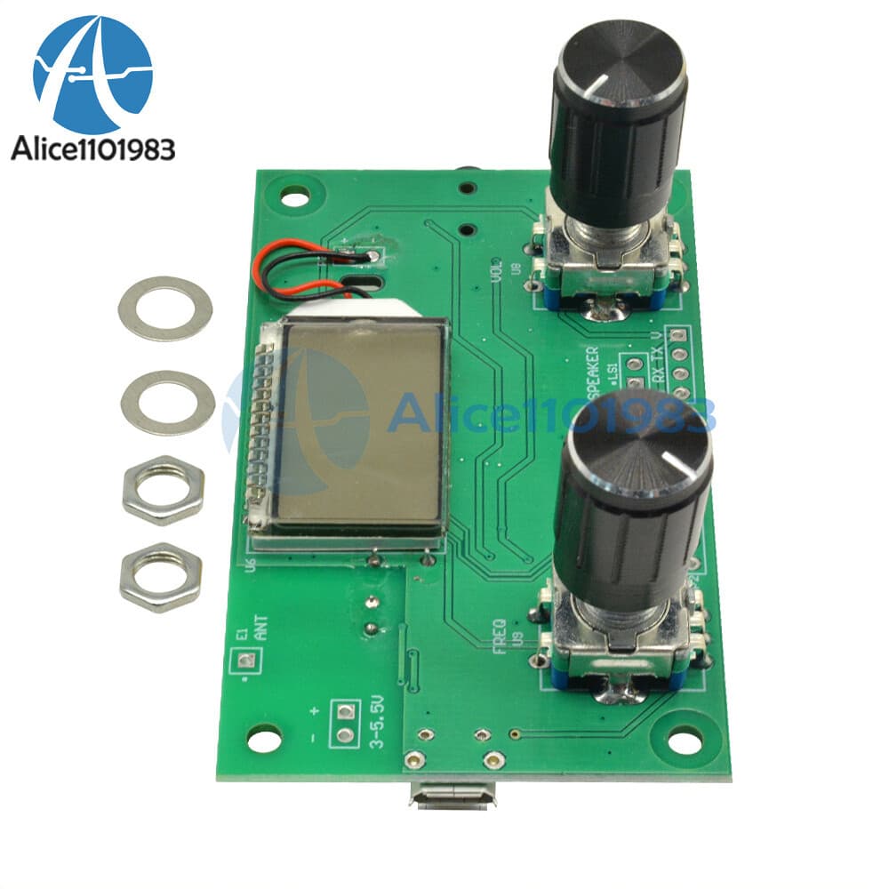 DSP PLL Digital Stereo FM Radio Receiver Module 87-108MHz with Serial Control 3